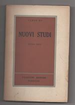 Nuovi Studi Prima Serie 