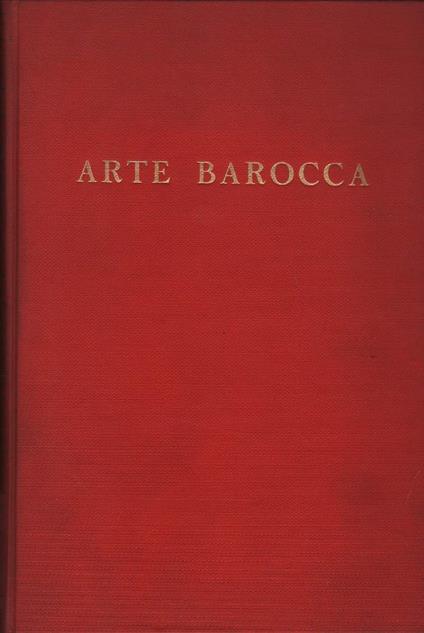 Arte Barocca  - Matteo Marangoni - copertina