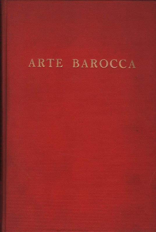 Arte Barocca  - Matteo Marangoni - copertina