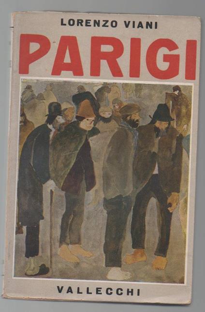 Parigi  - Lorenzo Viani - copertina