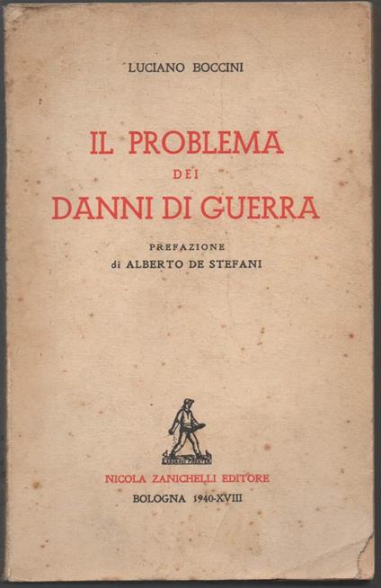 Il Problema Dei Danni di Guerra  - copertina