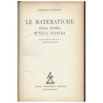 Le Matematiche Nella Storia e Nella Cultura 