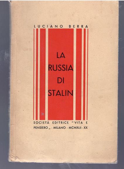 La Russia Di Stalin - copertina