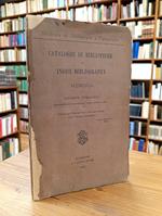Cataloghi di biblioteche e indici bibliografici. Memoria di Giuseppe Fumagalli
