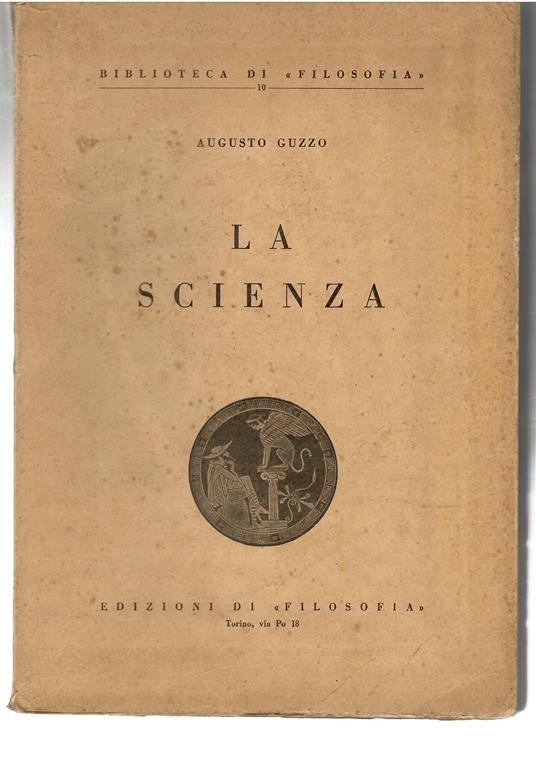 La Scienza - Augusto Guzzo - copertina
