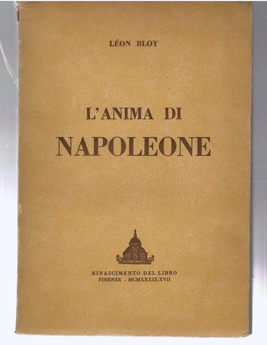 L' anima Di Napoleone - Léon Bloy - copertina