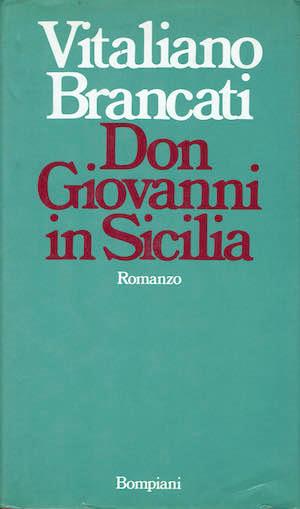 Don Giovanni di Sicilia - Vitaliano Brancati - copertina