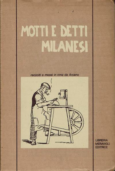 Motti e detti milanesi - copertina