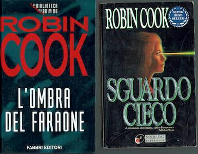 L' ombra del faraone + Sguardo cieco - Robin Cook - copertina