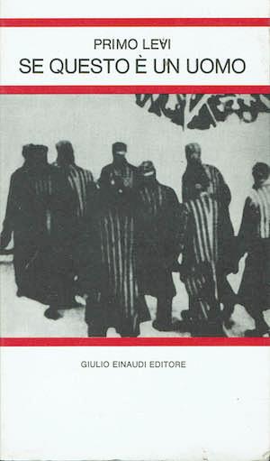 Se questo è un uomo - Primo Levi - copertina