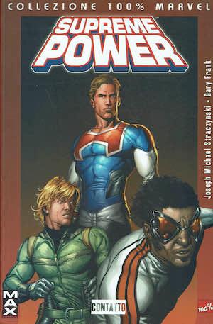 Collezione 100% Marvel: Supreme Power / Contatto - 1° Ed - copertina