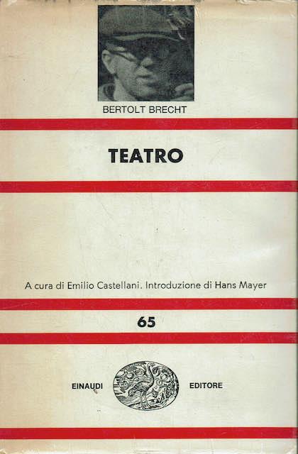 Bertolt Brecht Teatro - Bertolt Brecht - copertina
