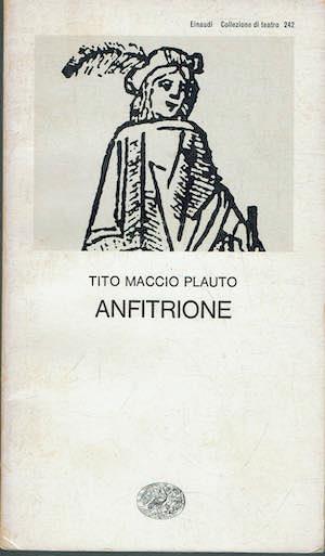 Anfitrione - T. Maccio Plauto - copertina