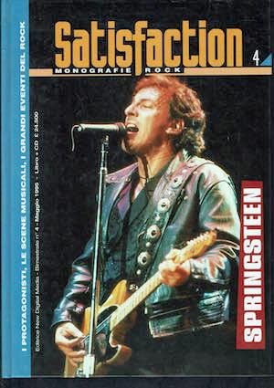 Satisfaction monografie Rock n.4 .Springstein ( ,sprovvisto del CD ) - copertina