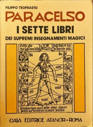 I sette libri dei Supremi Insegnamenti Magici - Paracelso - copertina