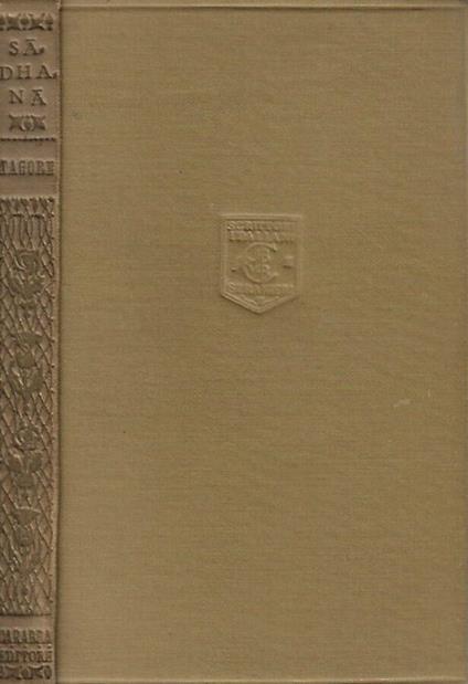 Sadhana. Reale concezione della vita - Rabindranath Tagore - copertina