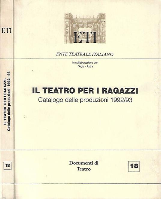 Il Teatro per i ragazzi - copertina