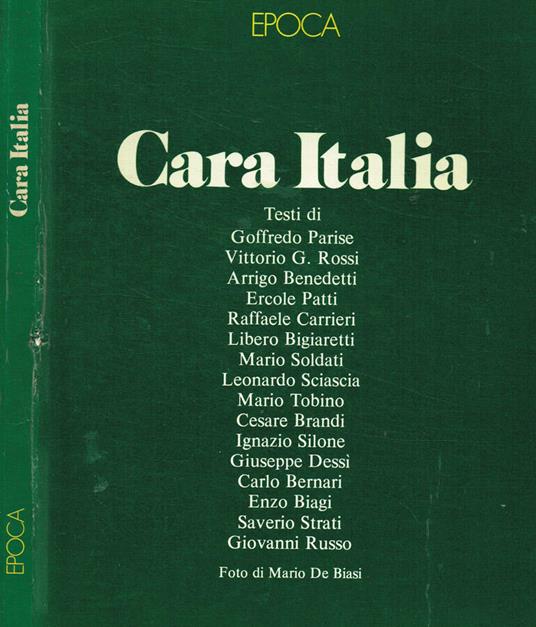 Epoca cara italia - copertina