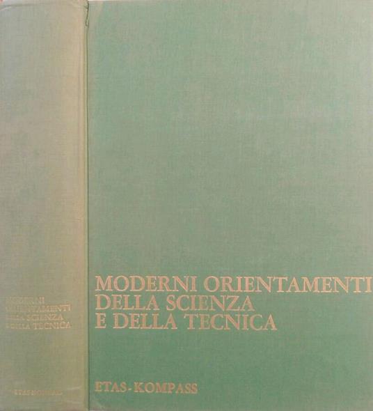 Moderni orientamenti della scienza e della tecnica - copertina