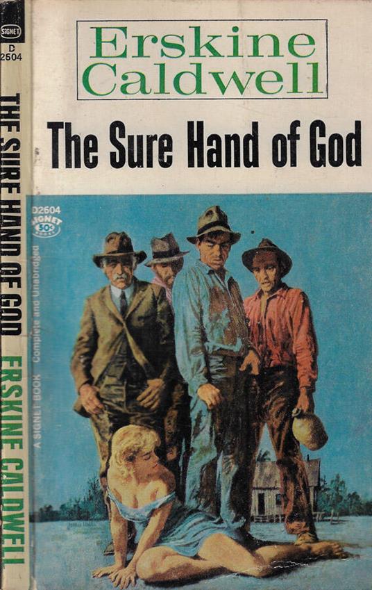 The sure hand of God - Erskine Caldwell - copertina