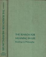 The search for meaning in life