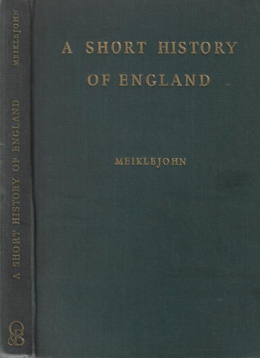 A short history of England - copertina