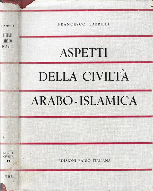 Aspetti della civiltà arabo-islamica - Francesco Gabrieli - copertina