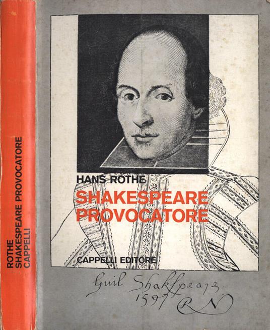 Shakespeare provocatore - Hans Rothe - copertina
