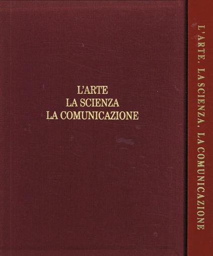 L' arte la scienza la comunicazione - copertina
