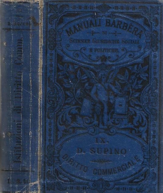 Istituzioni di Diritto Commerciale - copertina