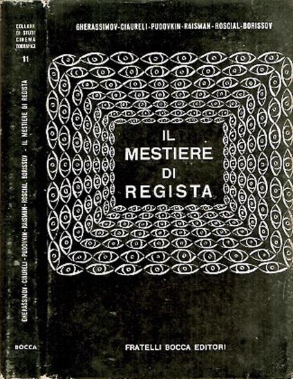 Il mestiere di regista - copertina