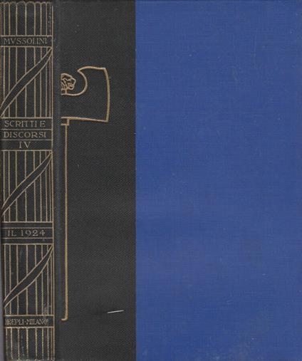 Scritti e discorsi IV - copertina