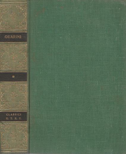 Opere - G. Battista Guarini - copertina