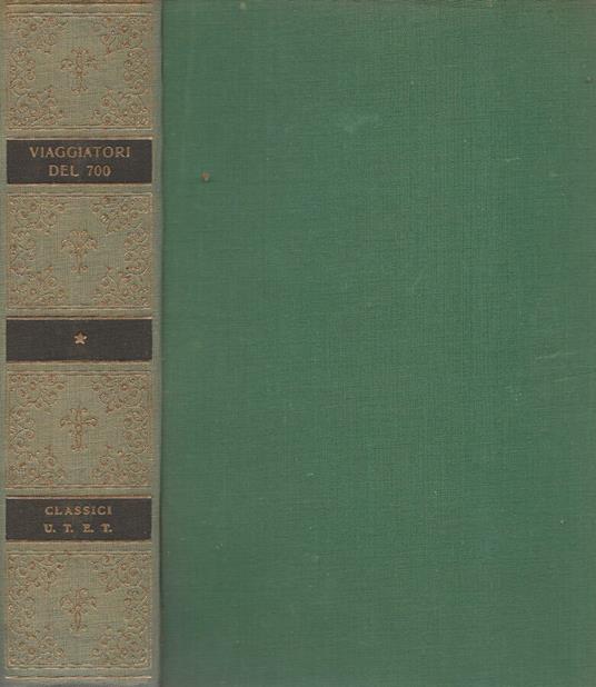 Viaggiatori del Settecento - copertina