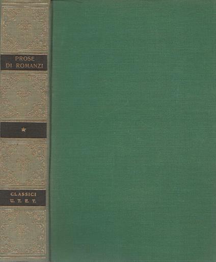 Prose di romanzi - copertina