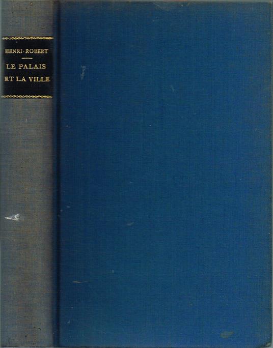 Le Palais et la ville - copertina