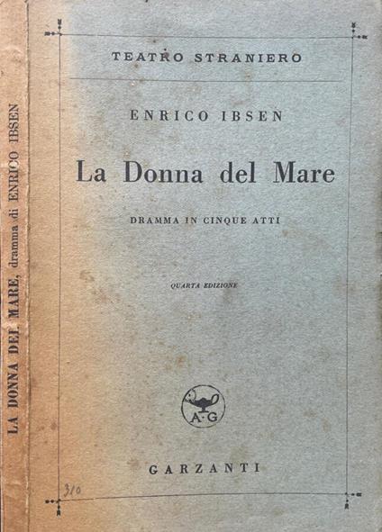 La donna del mare - Henrik Ibsen - copertina