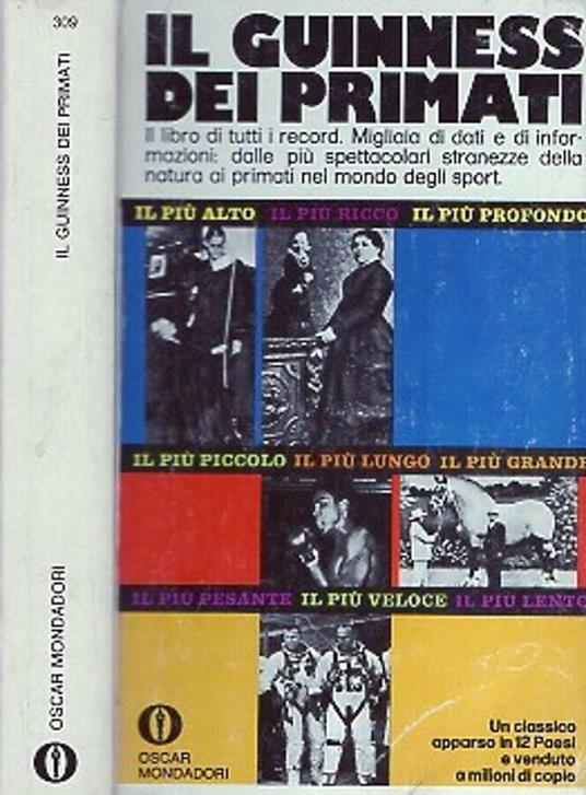 Il guinness dei primati - copertina