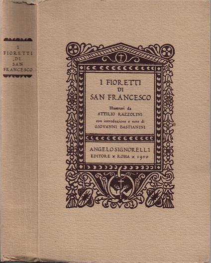I fioretti di San Francesco - copertina
