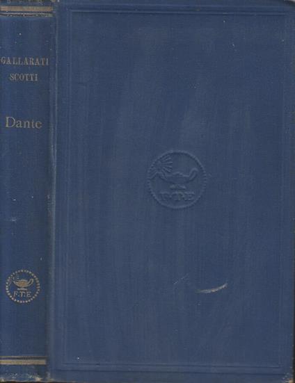 Vita di Dante - Tommaso Gallarati Scotti - copertina