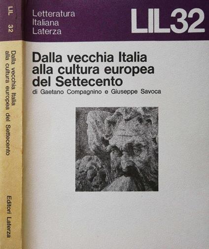 Dalla vecchia Italia alla cultura europea del Settecento - copertina