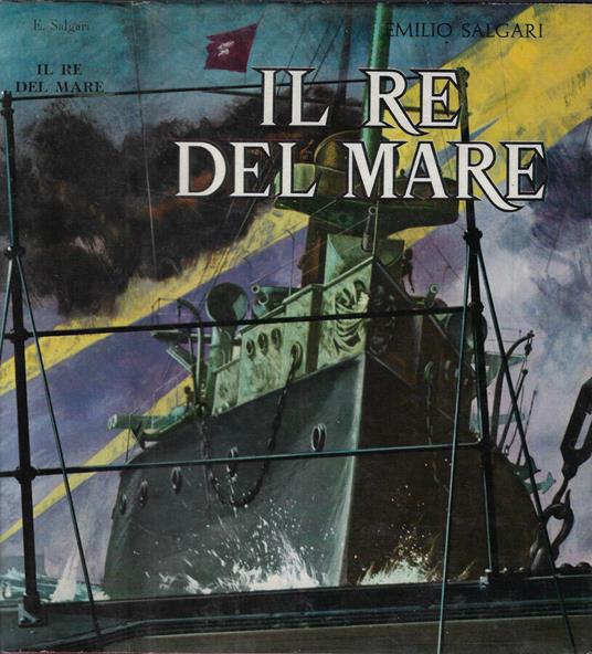 Il re del mare - Emilio Salgari - copertina