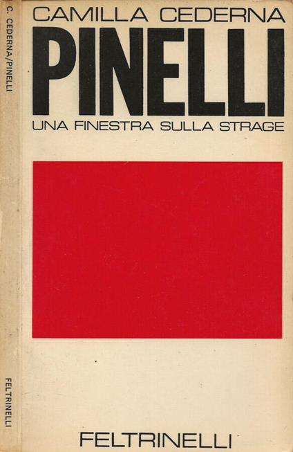 Pinelli - Camilla Cederna - copertina
