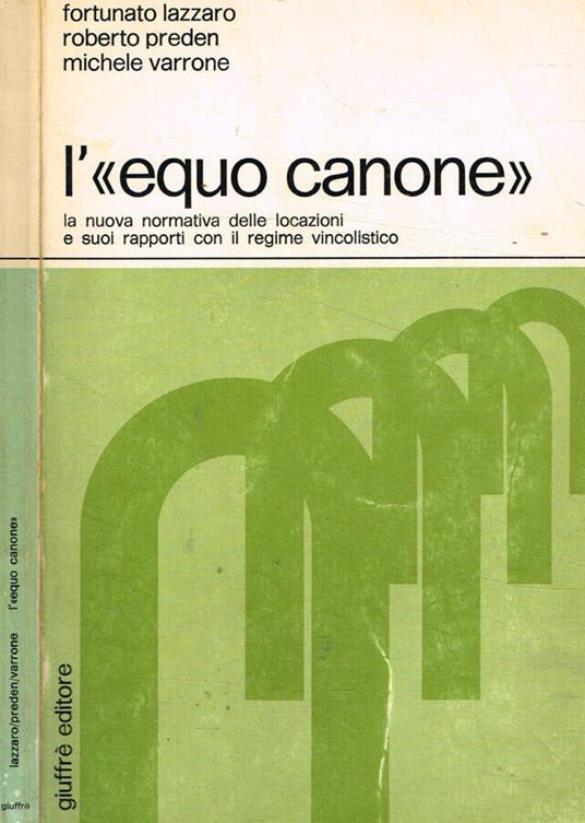 L' Equo canone - copertina