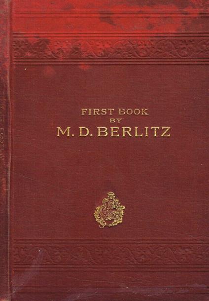 First book for teaching modern languages - Max Berlitz - copertina
