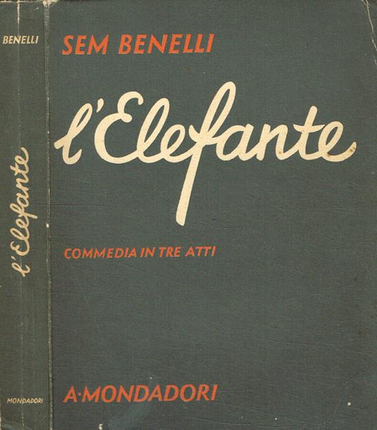 L' elefante - Sem Benelli - copertina