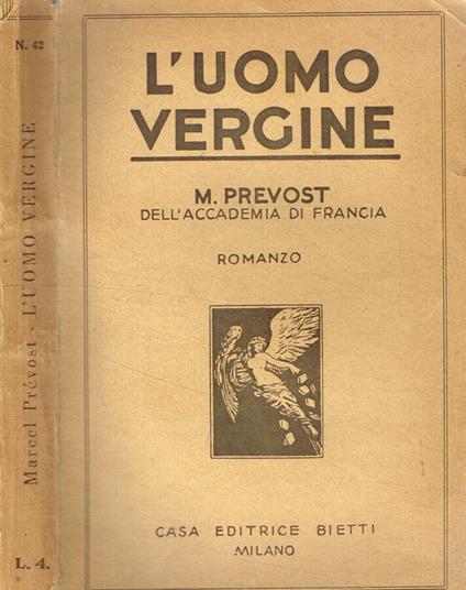 L' uomo vergine - Marcel Prévost - copertina