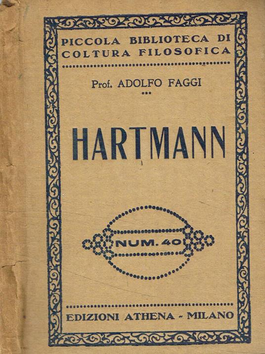 Hartmann - copertina