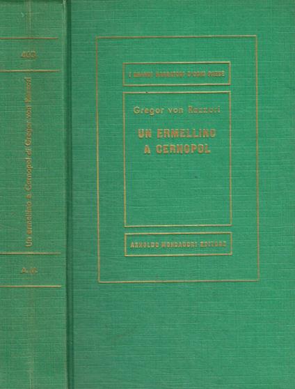 Un ermellino a cernopol - Gregor von Rezzori - copertina