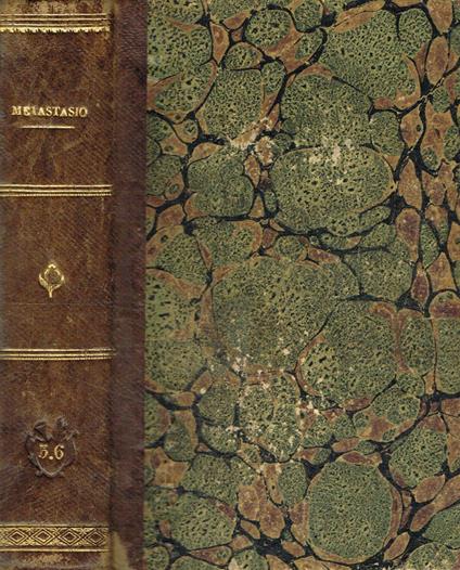 Opere drammatiche vol.V, VI - Pietro Metastasio - copertina